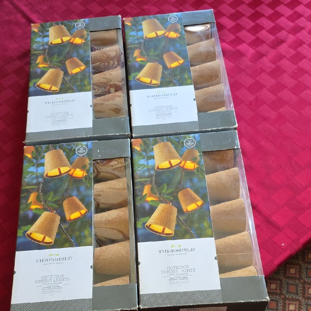 Threshold Warm Glow Outdoor Lantern Lights